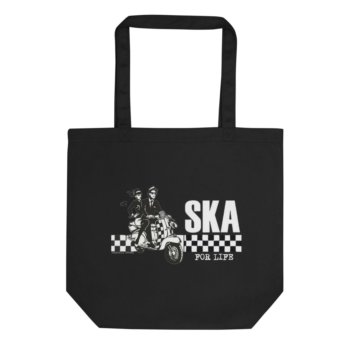 Ska For Life Eco Tote Bag - Chinchilla Choons